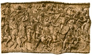 Cavalerie maure sous Lusius Quietus combattant les Daces, 1902 - Unbekannt