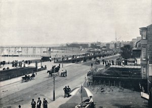 Morecambe - La promenade, 1895