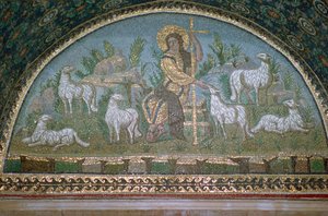 Mosaïque du Christ le Bon Pasteur, 5e siècle av. J.-C. - Unbekannt