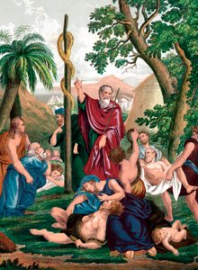 Moïse et le serpent d
