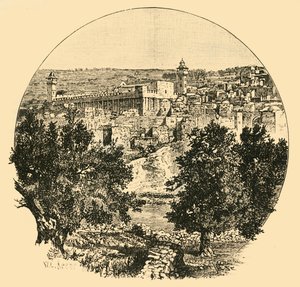 Mosquée à Hébron, 1890 - Unbekannt