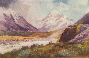 Mont Cook, Nouvelle-Zélande, 1924
