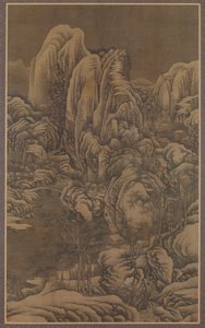 Mont Emei sous une forte neige, XVIIe siècle