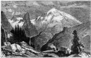 Mont Shasta, pic nord de la Sierra Nevada, Californie, USA - Unbekannt