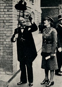 M. Churchill de bonne humeur, années 1940, 1945