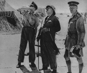 M. Churchill avec Sir A. Tedder et le général Auchinleck - Unbekannt