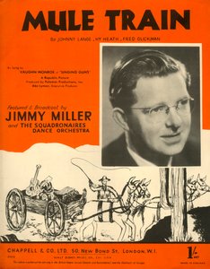 Train de mules, 1947