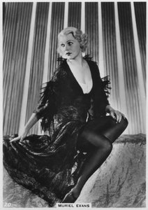 Muriel Evans, actrice de cinéma américaine