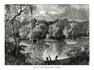 Rivière Murray, Victoria, Australie, 1877 - Unbekannt