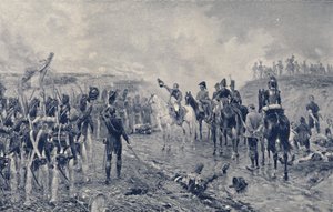 Napoléon et la Vieille Garde avant Waterloo, 1815, 1896