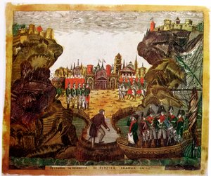 Napoléon arrivant à Sainte-Hélène, 1815 - Unbekannt
