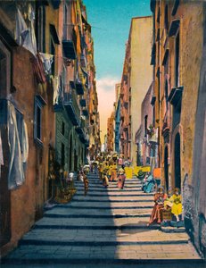 Napoli - Pallonetti Santa Lucia, vers 1900
