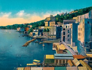 Naples - Posillipo, vers 1900