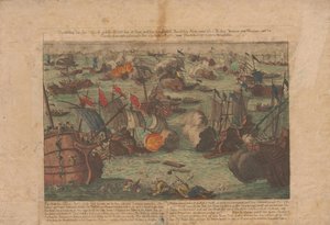 Bataille navale entre la flotte russe et ottomane en mer Noire les 28 et 29 juin 1788 - Unbekannt