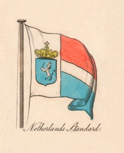 Étendard des Pays-Bas, 1838