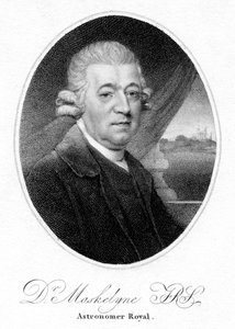 Nevil Maskelyne, astronome anglais, 1804