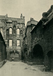 Porte et allée du New College, 1902