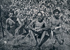 Aborigènes de Nouvelle-Galles du Sud - King Billy et ses A.D.C., vers 1900