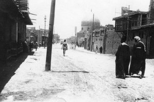 Nouvelle rue, Bagdad, Mésopotamie, Première Guerre mondiale, 1918 - Unbekannt