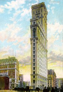 Bâtiment du New York Times, New York, USA, début du 20ème siècle