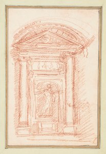 Niche avec Statue - Unbekannt