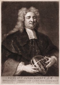 Nicholas Saunderson, mathématicien anglais