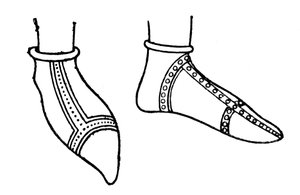 Chaussures normandes, 1910