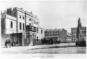 Côté nord, Manchester Square, Londres, XIXe siècle 1907