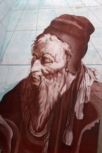 Peinture murale de Nostradamus, Salon-de-Provence, France - Unbekannt