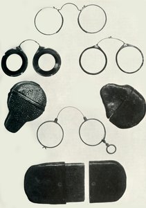Lunettes et étuis de Nuremberg : fin 17e et début 18e siècles, 1934