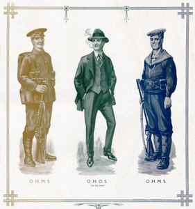 O.H.M.S., 1916 - Unbekannt