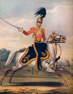 Officier des 17ème Lanciers, vers 1833, 1914