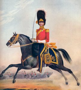 Officier des 2e R. N. Brit. Dragons, vers 1833
