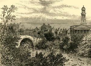 Vieux pont sur le lac, Regents Park, en 1847, c1876 - Unbekannt