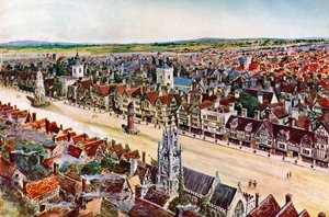 Vieux Cheapside, vers 1580, c1900-1920