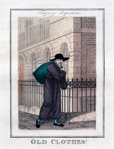 Vieux vêtements!, Fitzroy Square, Londres - Unbekannt