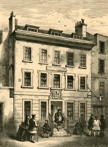 Vieille maison encore debout à Bolt Court, 1897 - Unbekannt