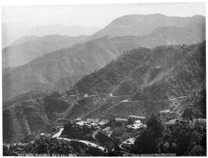 Ancienne route de Tonga de Kalka à Simla, Inde