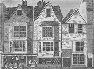 Vieilles maisons dans St John Street, Clerkenwell, Londres, vers 1811 1911