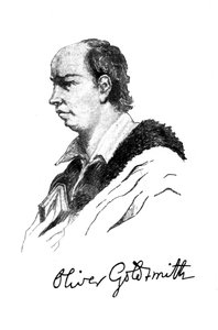 Oliver Goldsmith, écrivain, poète et médecin irlandais, 1912