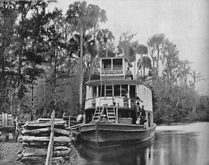 Sur la rivière Ocklawaha, Floride