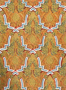 Ornement en panneaux sur les murs, Cour de la Mosquée, 1907 - Unbekannt