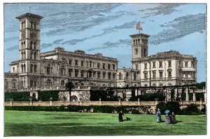 Osborne House, Île de Wight, 1900