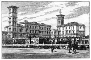 Osborne House, Île de Wight, 1900