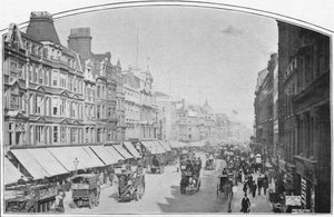 Oxford Street, Londres, vers 1900