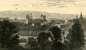 Oxford, depuis Headington Hill