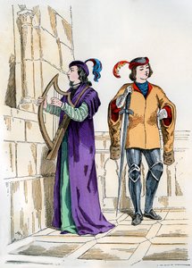 Page et troubadour du XIIIe siècle, 1882-1884
