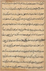 Page du Tuti-nama : page de texte - Unbekannt