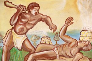 Caïn et Abel, église Notre-Dame du Togo, Togoville, Togo - Unbekannt
