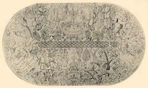 Peinture au plafond de la salle de justice, n° 1 - Unbekannt